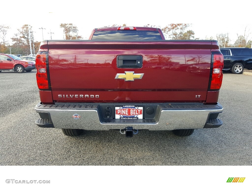 2017 Silverado 1500 LT Double Cab 4x4 - Siren Red Tintcoat / Jet Black photo #5