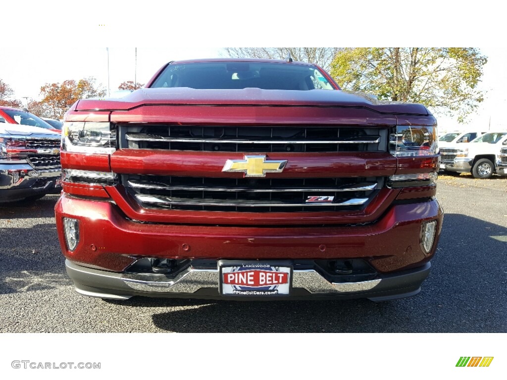 2017 Silverado 1500 LTZ Double Cab 4x4 - Siren Red Tintcoat / Jet Black photo #2