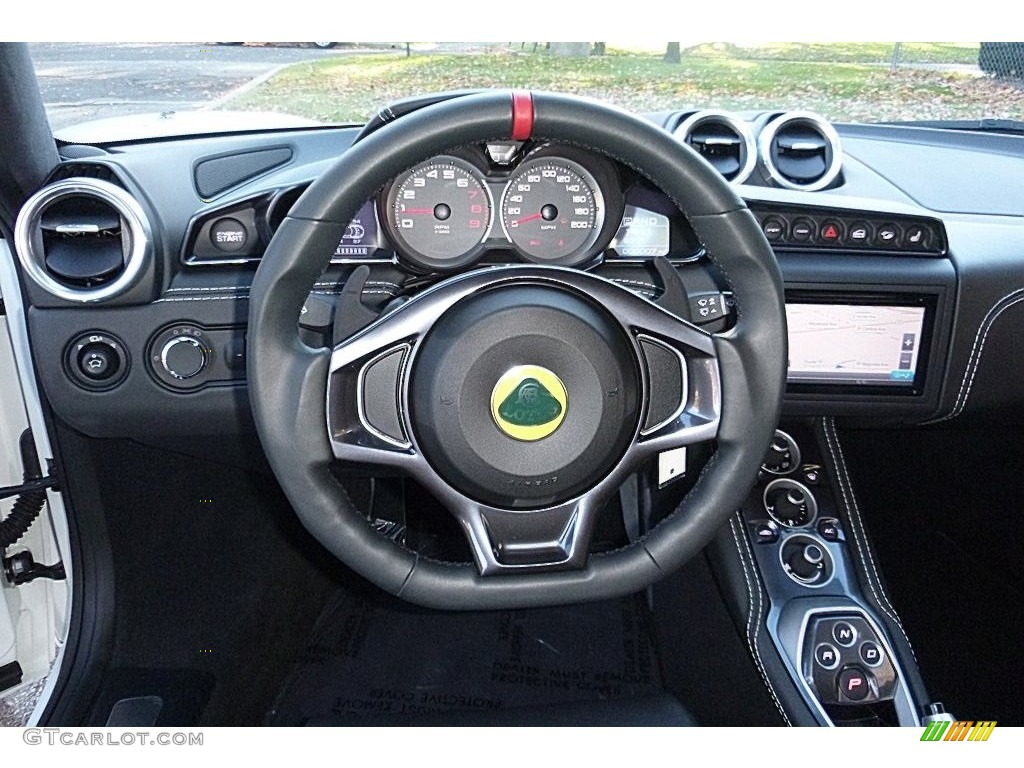 2017 Lotus Evora 400 Black Steering Wheel Photo #116958709