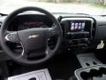 Jet Black 2017 Chevrolet Silverado 1500 LT Double Cab 4x4 Dashboard