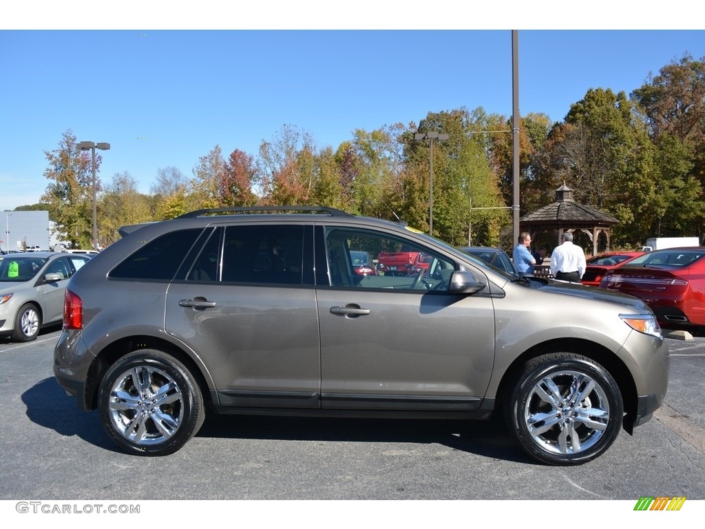 2013 Edge SEL - Mineral Gray Metallic / Medium Light Stone photo #2