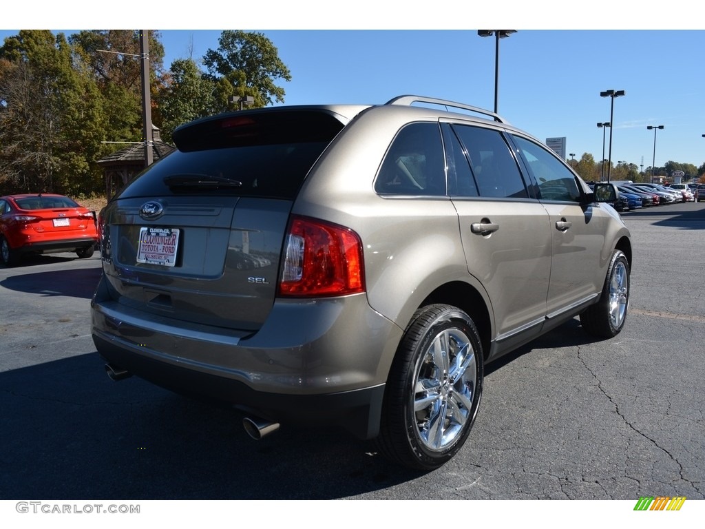 2013 Edge SEL - Mineral Gray Metallic / Medium Light Stone photo #3