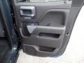 Jet Black 2017 Chevrolet Silverado 1500 LT Double Cab 4x4 Door Panel