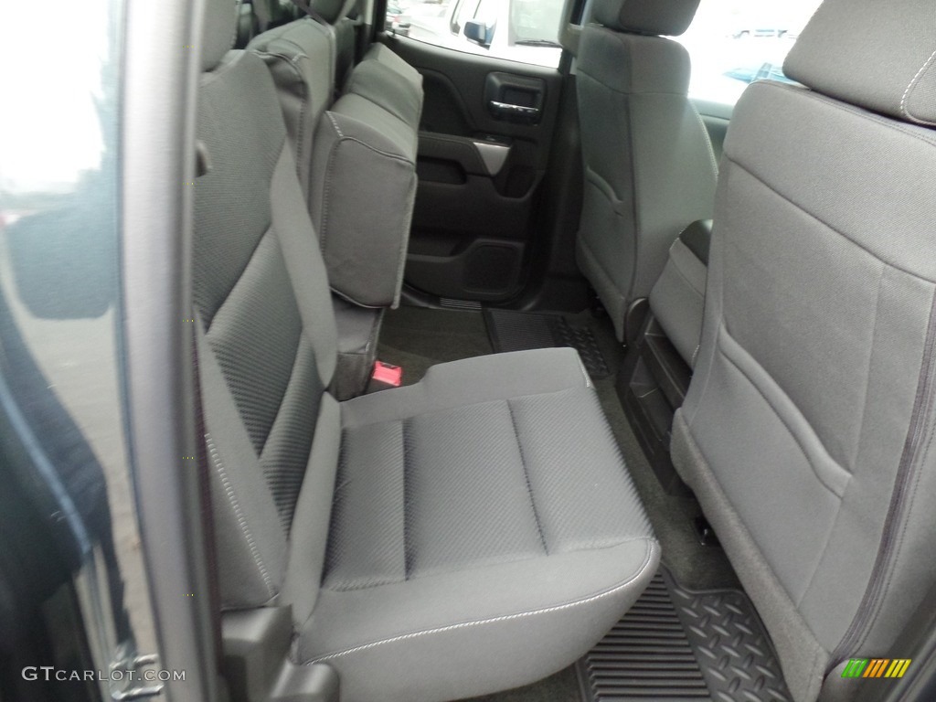 2017 Chevrolet Silverado 1500 LT Double Cab 4x4 Rear Seat Photo #116960110