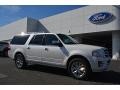 2017 White Platinum Ford Expedition EL Limited 4x4  photo #1