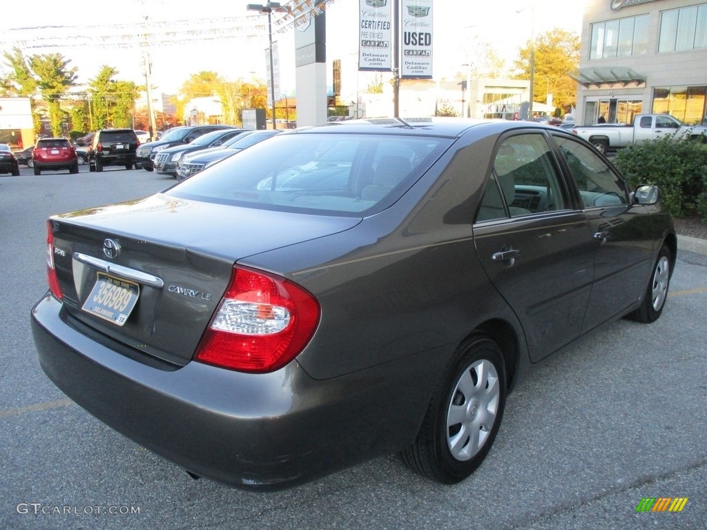 2003 Camry LE - Aspen Green Pearl / Stone photo #6