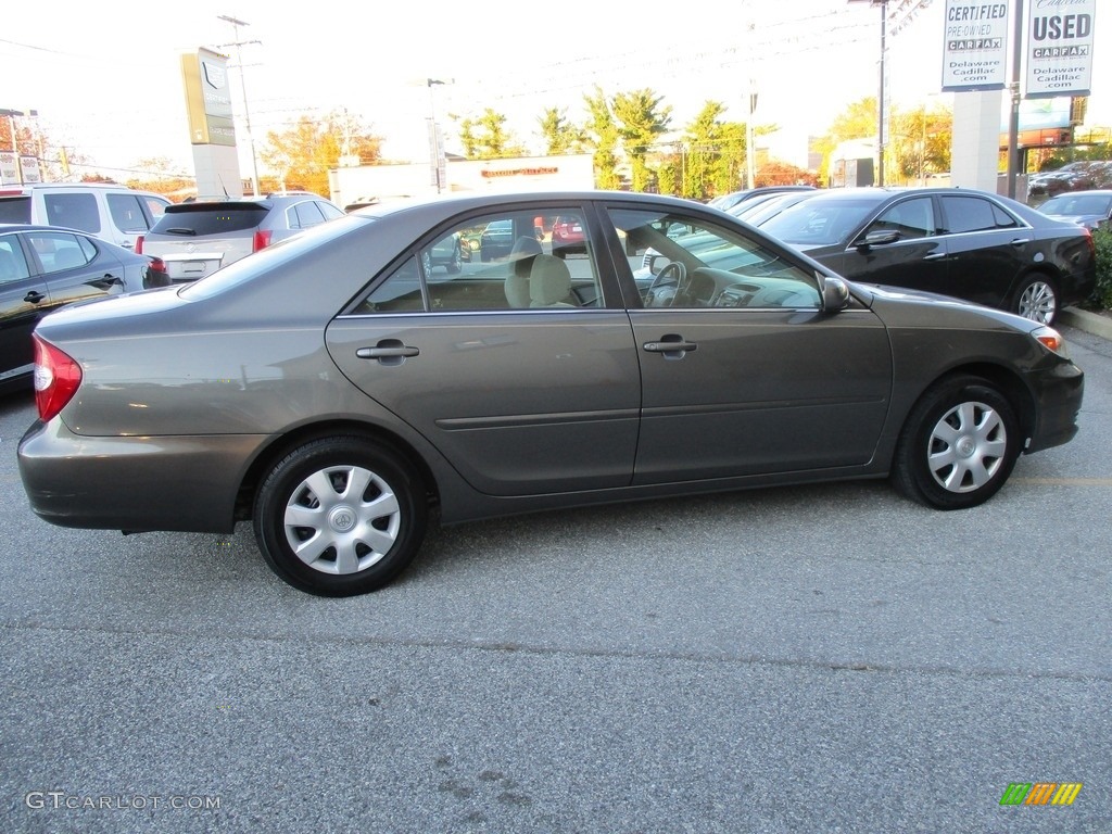 2003 Camry LE - Aspen Green Pearl / Stone photo #7