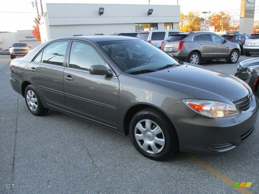 2003 Camry LE - Aspen Green Pearl / Stone photo #8