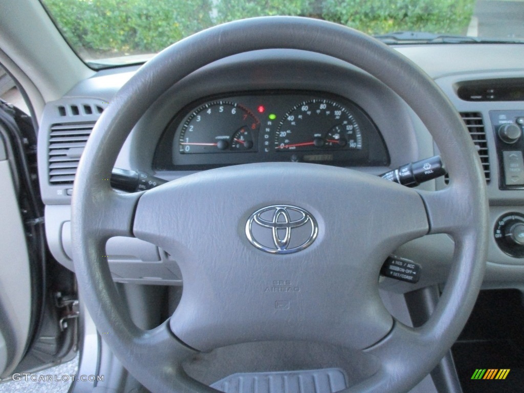 2003 Camry LE - Aspen Green Pearl / Stone photo #12