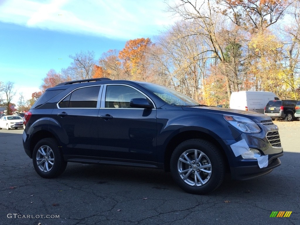 2017 Equinox LT AWD - Blue Velvet Metallic / Jet Black photo #3