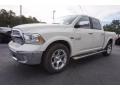 2017 Pearl White Ram 1500 Laramie Crew Cab  photo #3