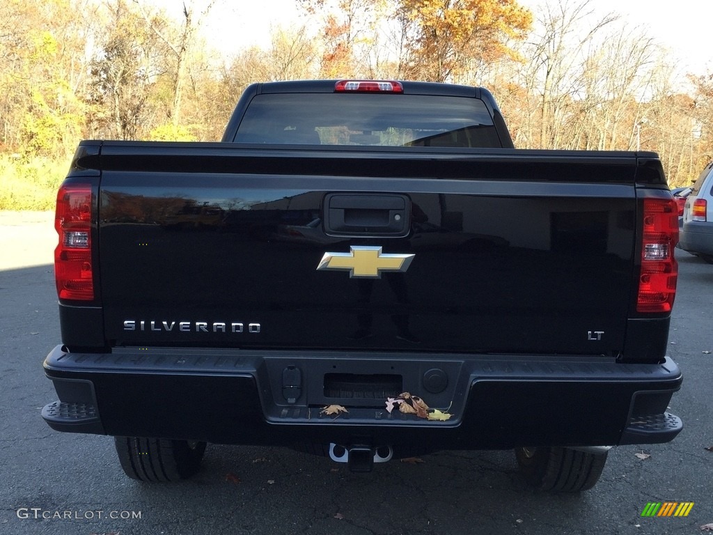 2017 Silverado 1500 LT Double Cab 4x4 - Black / Jet Black photo #5