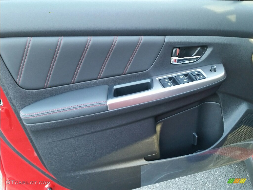 2017 Subaru Crosstrek 2.0i Premium Black Door Panel Photo #116963173