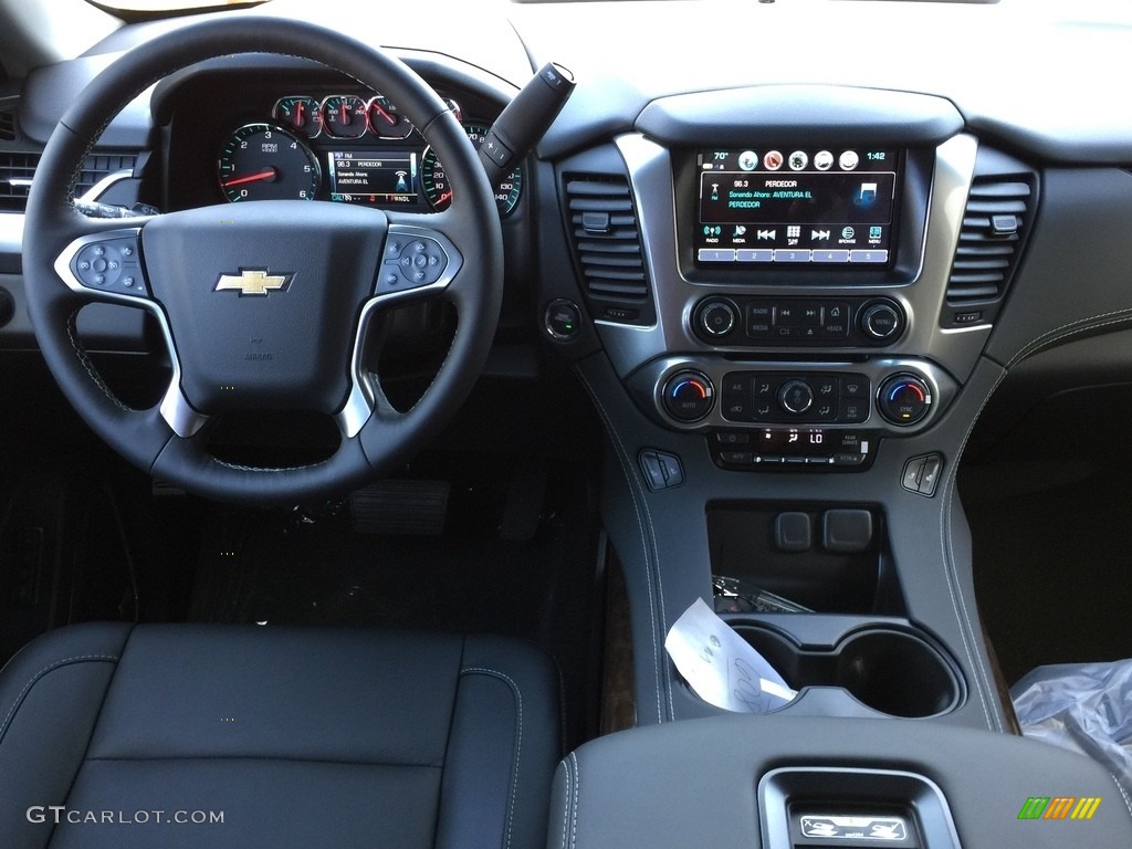 2017 Chevrolet Tahoe LT 4WD Jet Black Dashboard Photo #116963209