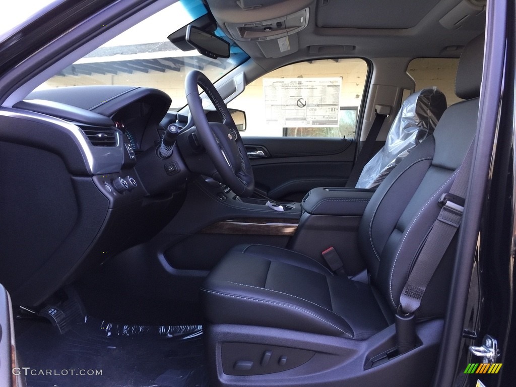 Jet Black Interior 2017 Chevrolet Tahoe LT 4WD Photo #116963236