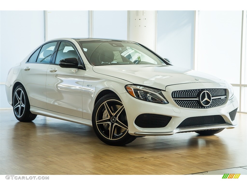 Polar White 2017 Mercedes-Benz C 43 AMG 4Matic Sedan Exterior Photo #116965768