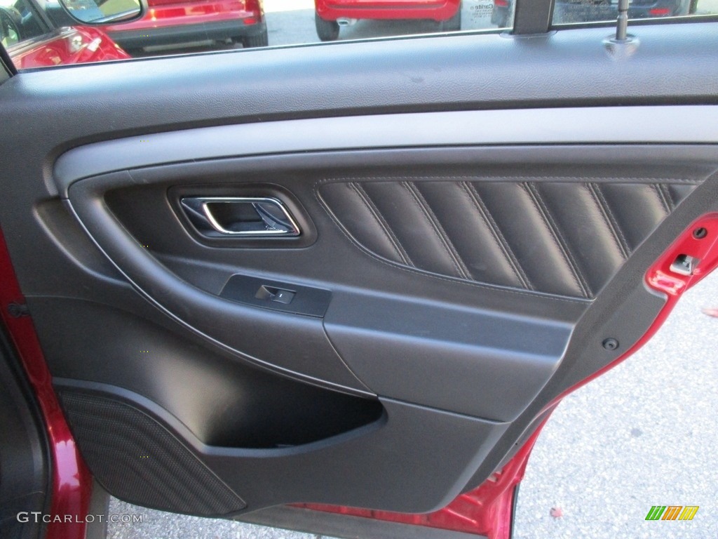 2011 Taurus SEL AWD - Red Candy / Charcoal Black photo #30