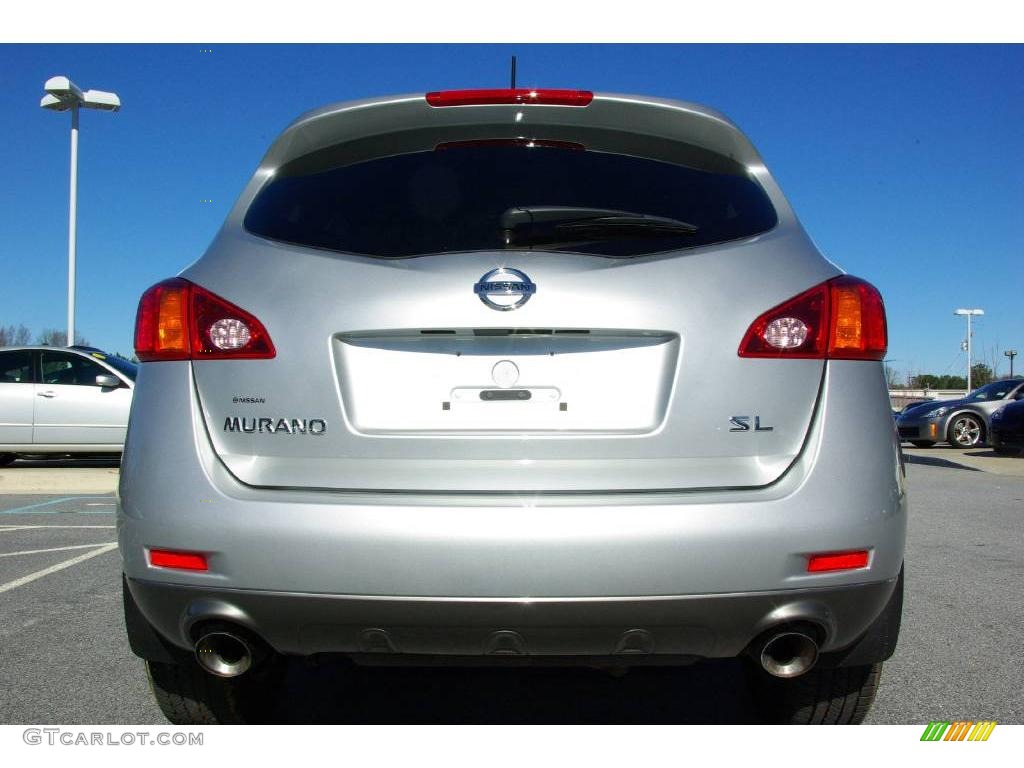 2009 Murano SL - Brilliant Silver Metallic / Beige photo #7