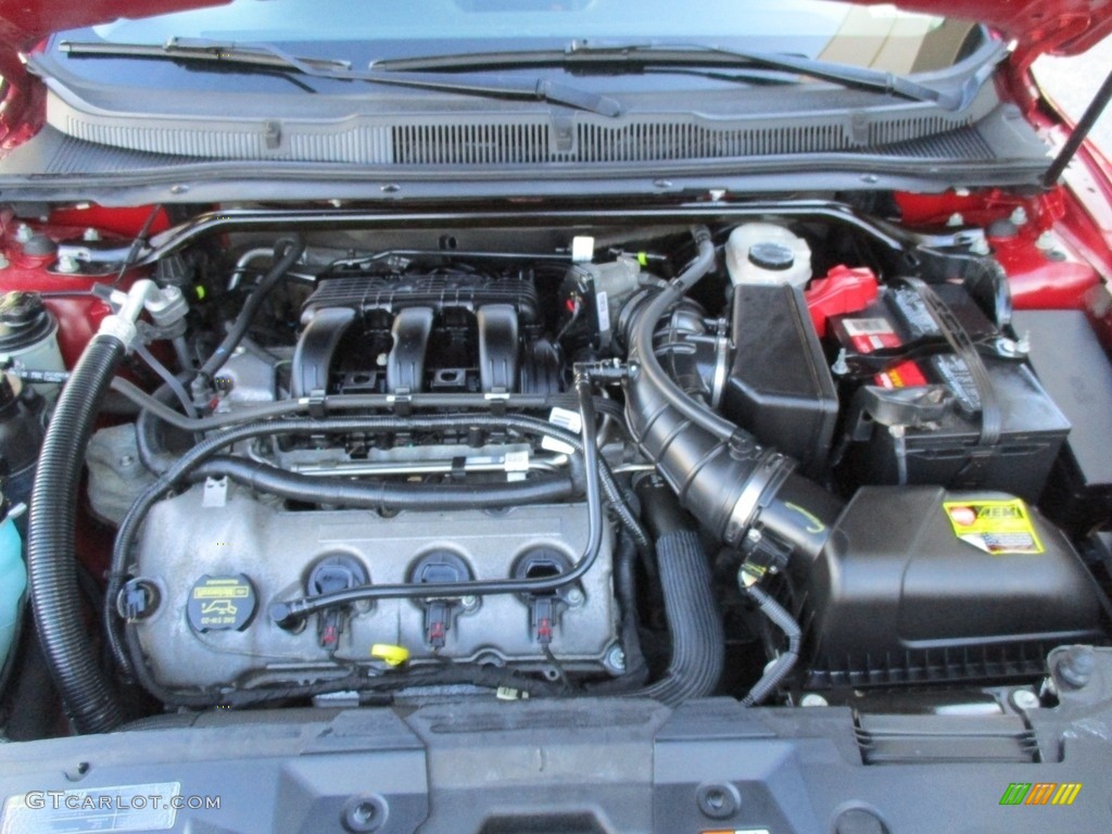 2011 Taurus SEL AWD - Red Candy / Charcoal Black photo #49