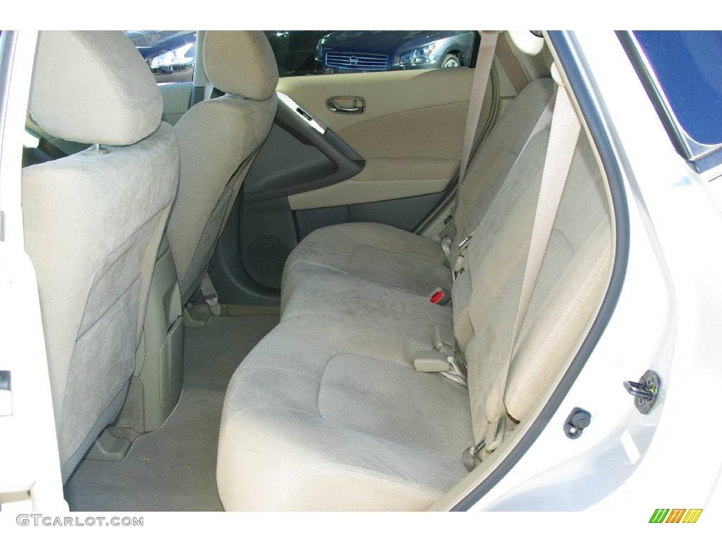 2009 Murano SL - Brilliant Silver Metallic / Beige photo #13