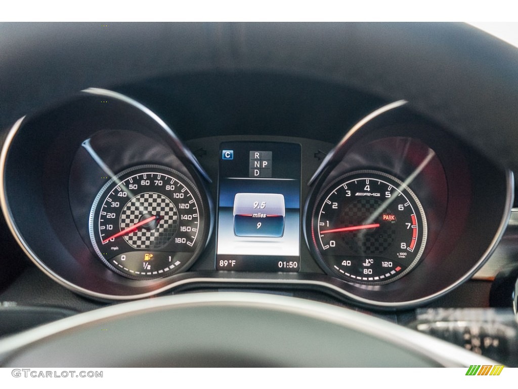 2017 Mercedes-Benz C 43 AMG 4Matic Coupe Gauges Photo #116967061