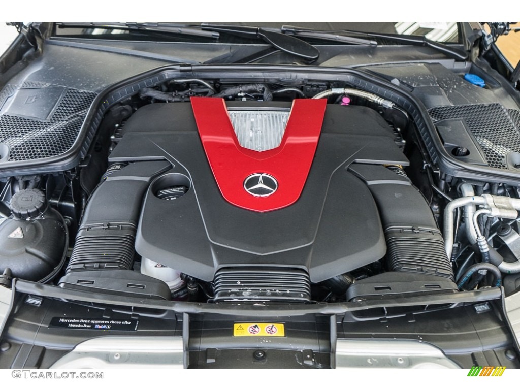 2017 Mercedes-Benz C 43 AMG 4Matic Coupe 3.0 Liter AMG DI biturbo DOHC 24-Valve VVT V6 Engine Photo #116967112