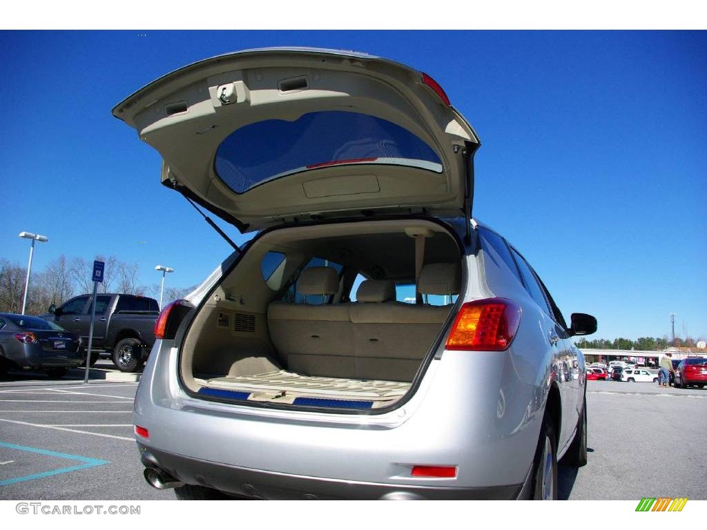 2009 Murano SL - Brilliant Silver Metallic / Beige photo #15
