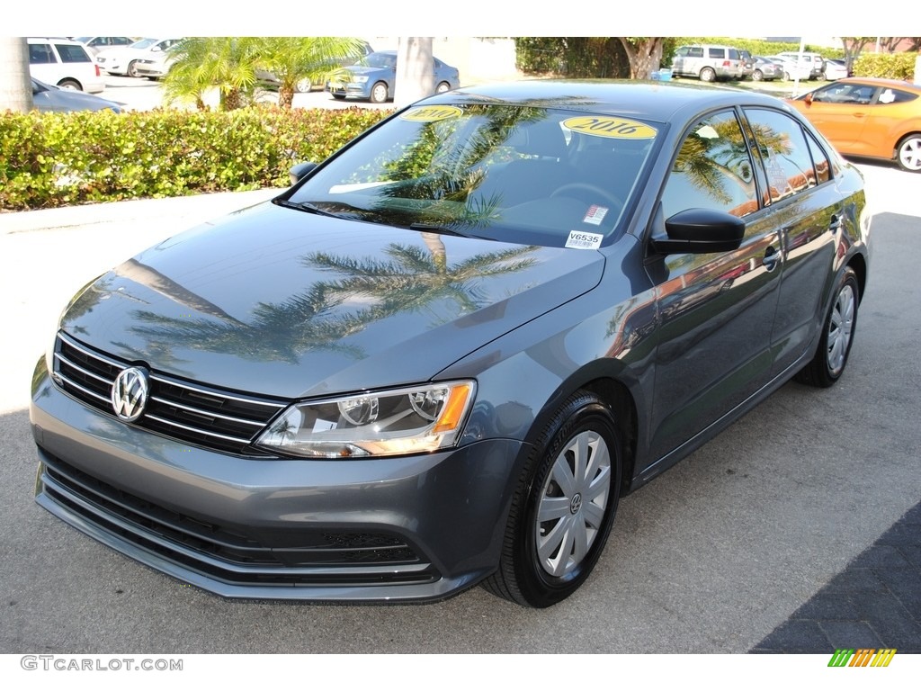 Platinum Grey Metallic 2016 Volkswagen Jetta S Exterior Photo #116967352