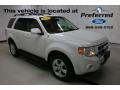 White Suede 2010 Ford Escape Limited V6 4WD