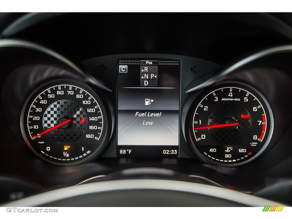 2017 Mercedes-Benz C 43 AMG 4Matic Coupe Gauges Photo #116967646