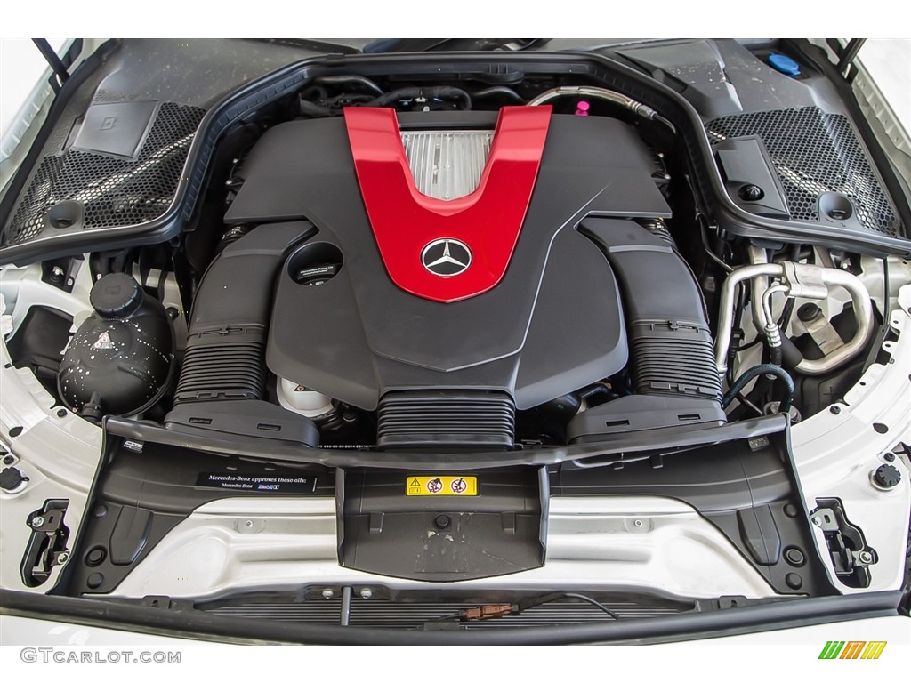 2017 Mercedes-Benz C 43 AMG 4Matic Coupe 3.0 Liter AMG DI biturbo DOHC 24-Valve VVT V6 Engine Photo #116967730