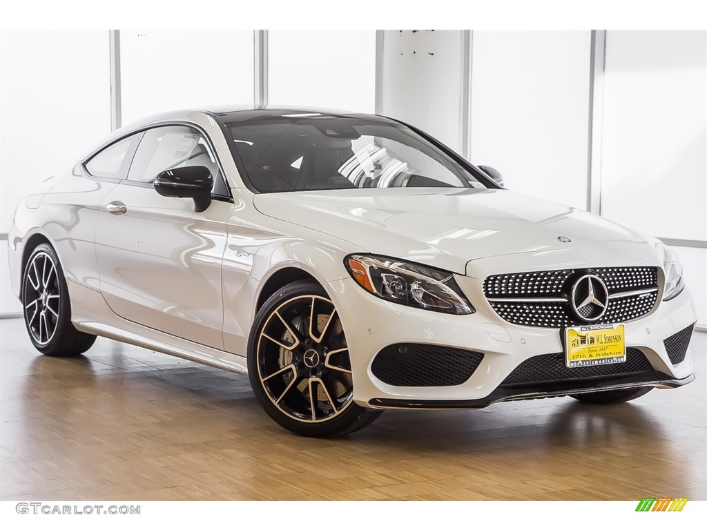 Polar White 2017 Mercedes-Benz C 43 AMG 4Matic Coupe Exterior Photo #116967769