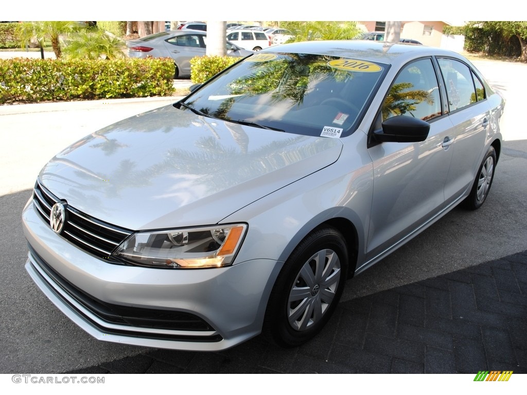 Reflex Silver Metallic 2016 Volkswagen Jetta S Exterior Photo #116967823