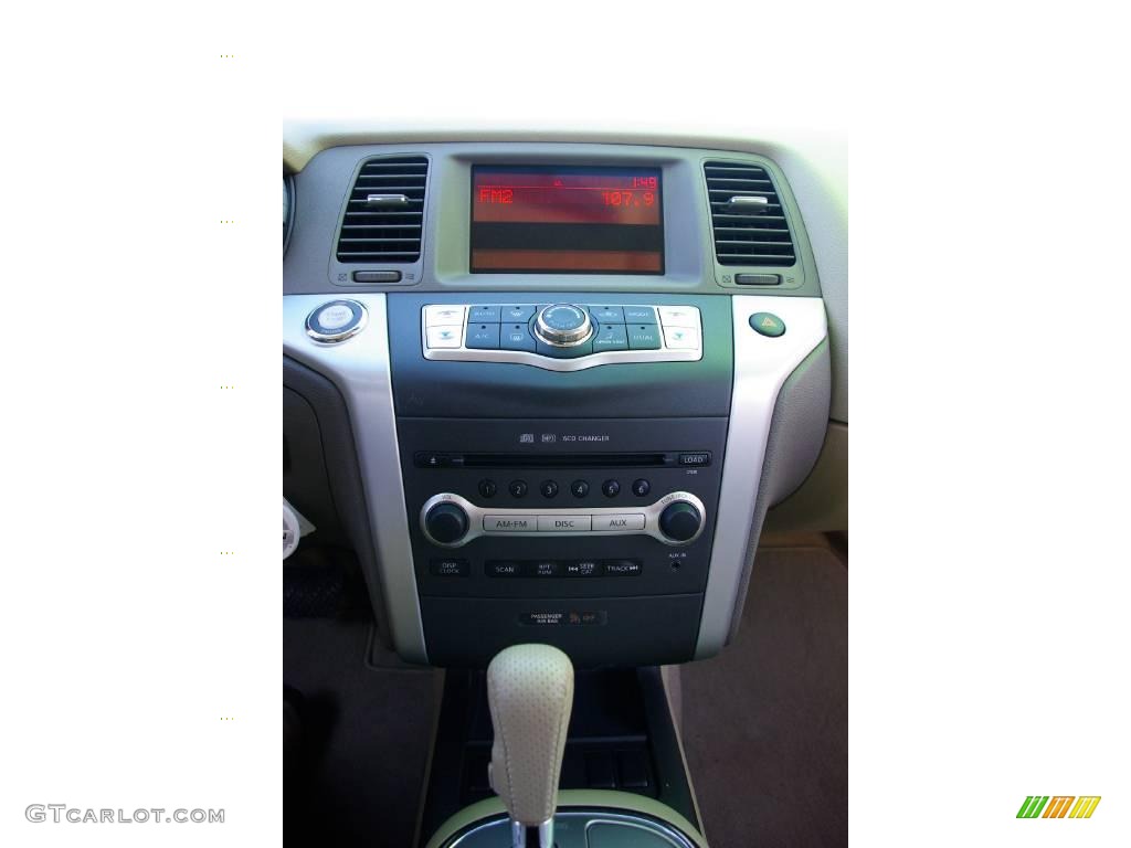 2009 Murano SL - Brilliant Silver Metallic / Beige photo #20
