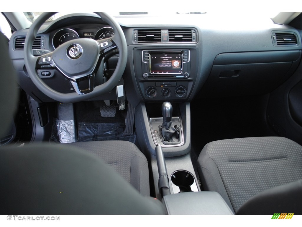 2016 Volkswagen Jetta S Titan Black Dashboard Photo #116968366