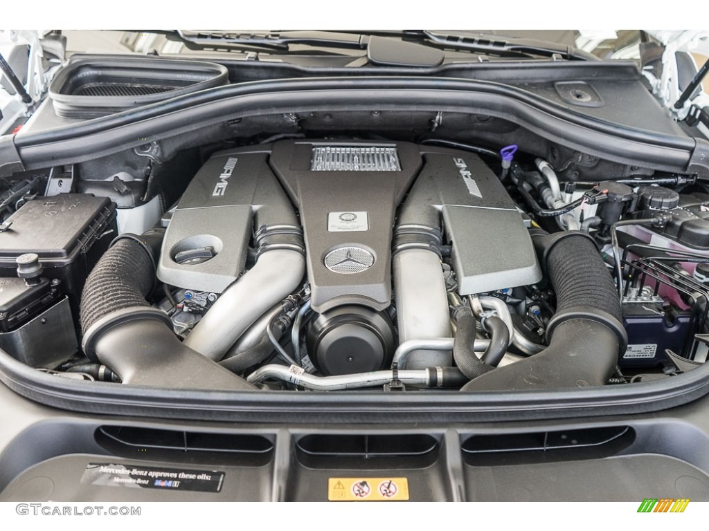 2017 Mercedes-Benz GLS 63 AMG 4Matic Engine Photos