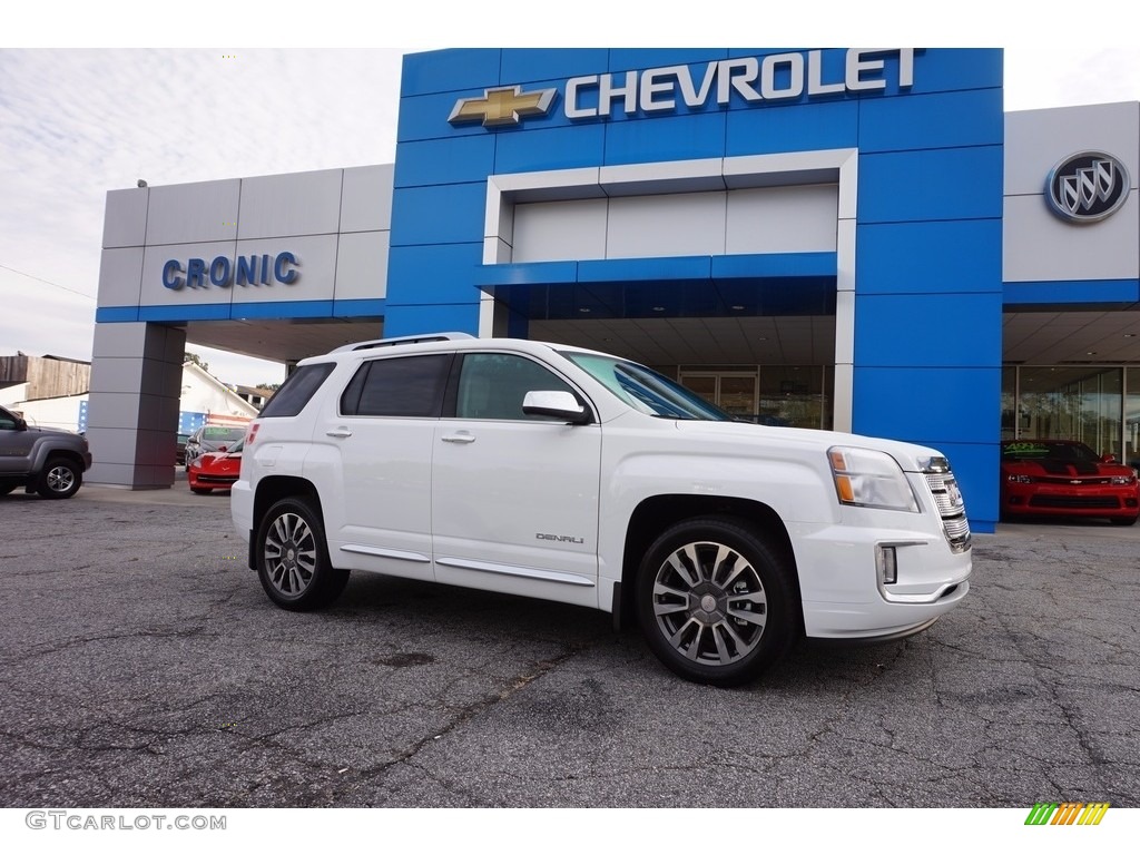 2017 Terrain Denali - Summit White / Light Titanium photo #1