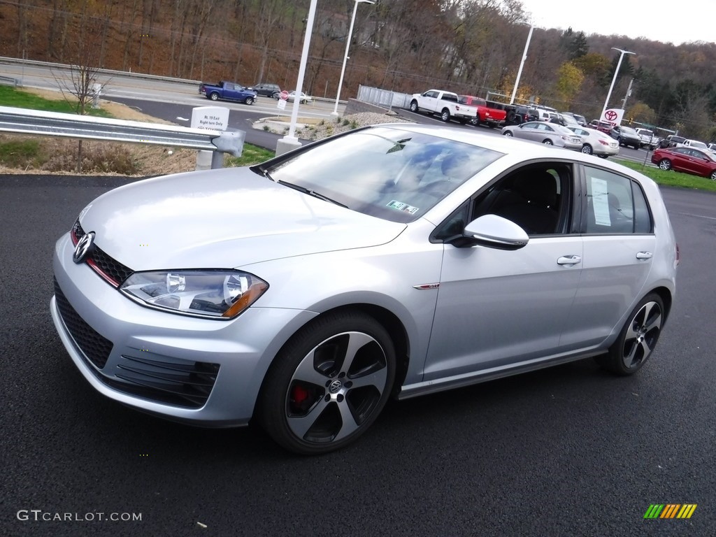 Reflex Silver Metallic 2016 Volkswagen Golf GTI 4 Door 2.0T S Exterior Photo #116970535