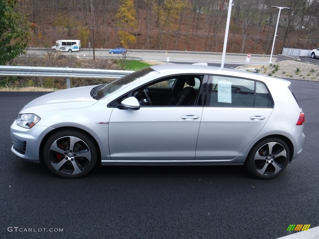 Reflex Silver Metallic 2016 Volkswagen Golf GTI 4 Door 2.0T S Exterior Photo #116970550