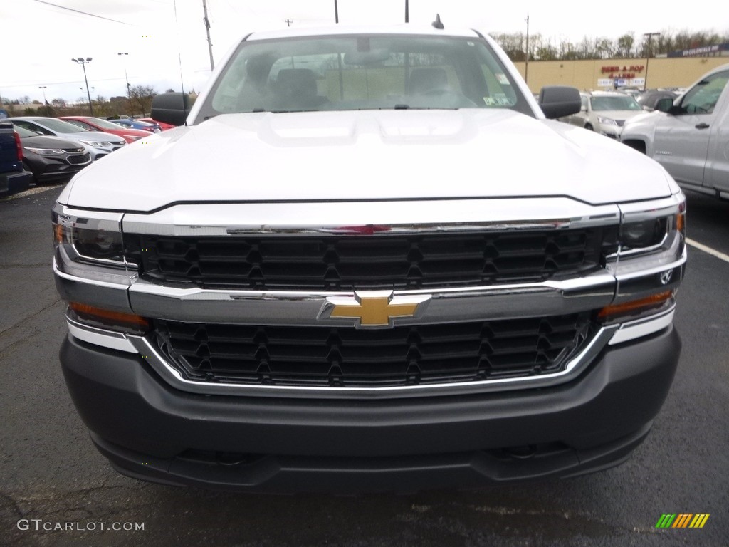 2017 Silverado 1500 WT Regular Cab 4x4 - Summit White / Dark Ash/Jet Black photo #2