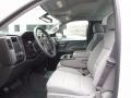 Dark Ash/Jet Black 2017 Chevrolet Silverado 1500 WT Regular Cab 4x4 Interior Color