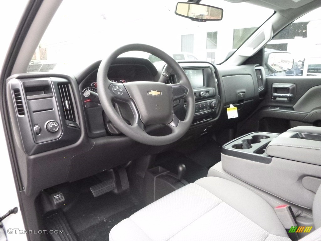 2017 Silverado 1500 WT Regular Cab 4x4 - Summit White / Dark Ash/Jet Black photo #12