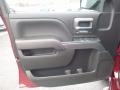 Jet Black 2017 Chevrolet Silverado 1500 LT Double Cab 4x4 Door Panel