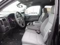  2017 Silverado 1500 Custom Double Cab 4x4 Dark Ash/Jet Black Interior