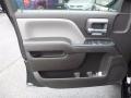 Dark Ash/Jet Black 2017 Chevrolet Silverado 1500 Custom Double Cab 4x4 Door Panel