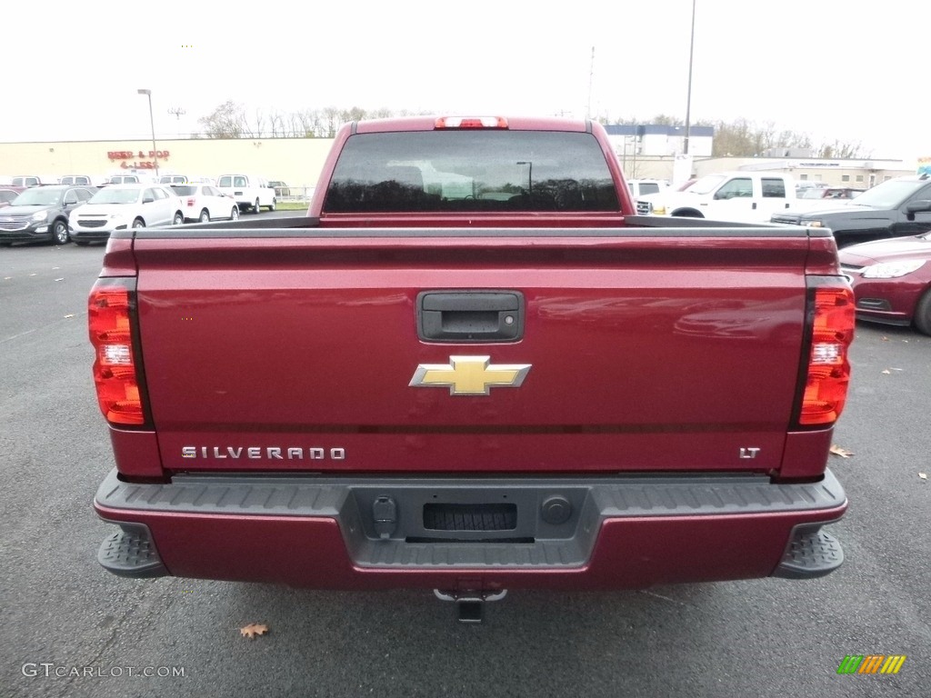 2017 Silverado 1500 LT Double Cab 4x4 - Siren Red Tintcoat / Jet Black photo #6