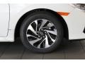2017 White Orchid Pearl Honda Civic LX Hatchback  photo #2