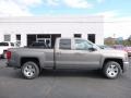 Pepperdust Metallic 2017 Chevrolet Silverado 1500 LT Double Cab 4x4 Exterior