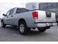 2009 Radiant Silver Nissan Titan XE Crew Cab 4x4  photo #8