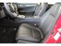 Black 2017 Honda Civic Touring Sedan Interior Color